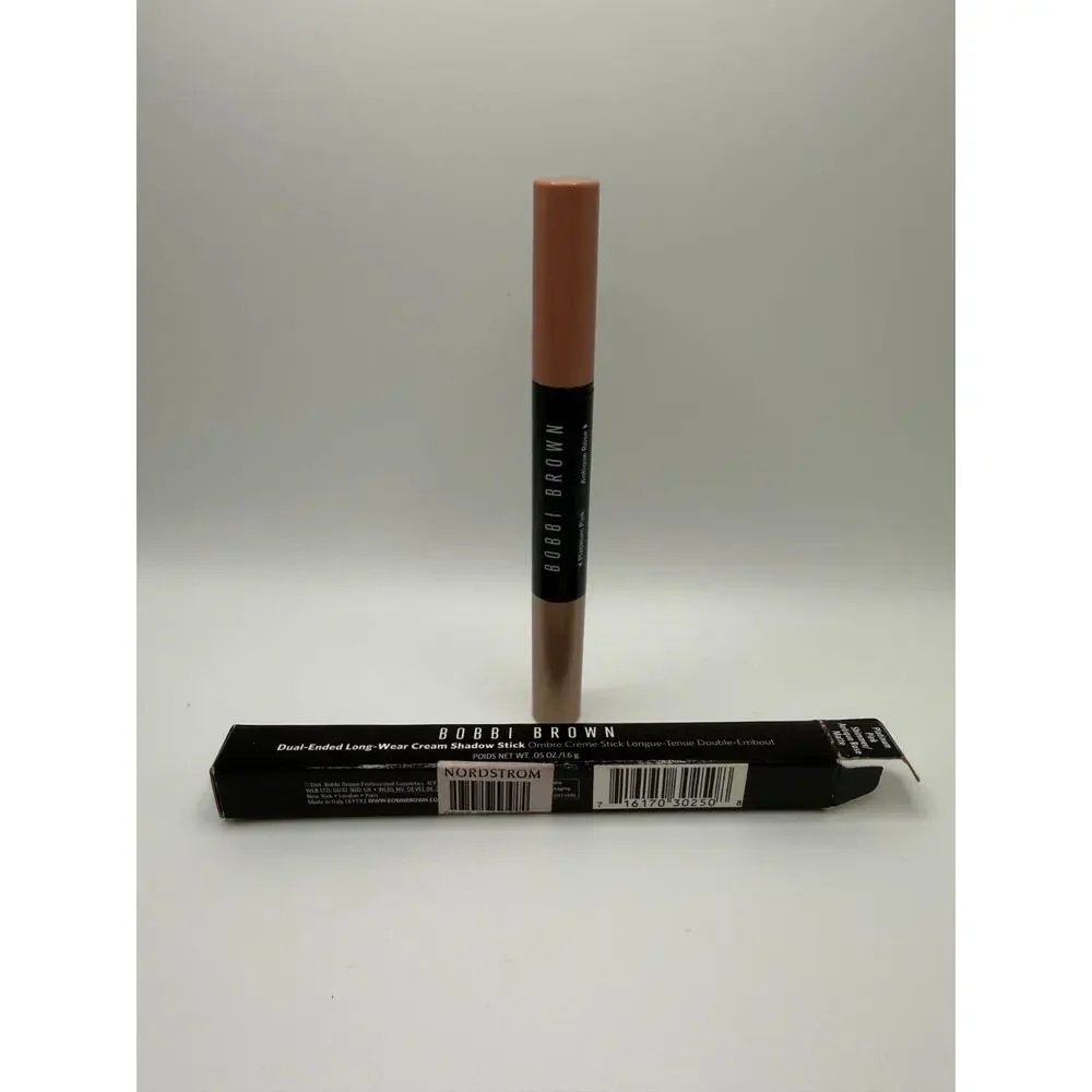 Bobbi Brown Dual-Ended Long-Wear Cream Shadow Stick Platinum Pink Antique Rose